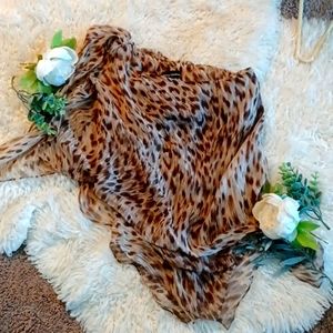 NWT Karina Grimaldi, Size Large Animal Print